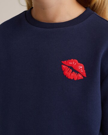 Sweat-shirt WE Fashion en bleu