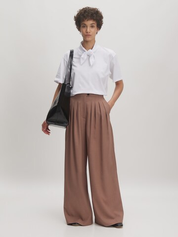 EDITED Loose fit Trousers 'Sandy' in Brown