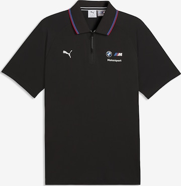 PUMA Functioneel shirt 'PUMA x BMW M MOTORSPORT' in Zwart: voorkant