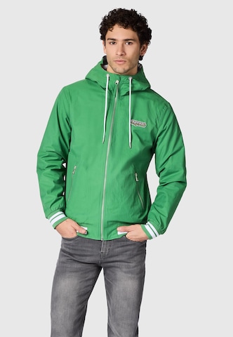 Geacă de primăvară-toamnă 'Stewan' de la Ragwear pe verde: față
