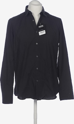Calvin Klein Hemd L in Schwarz: Vorderseite