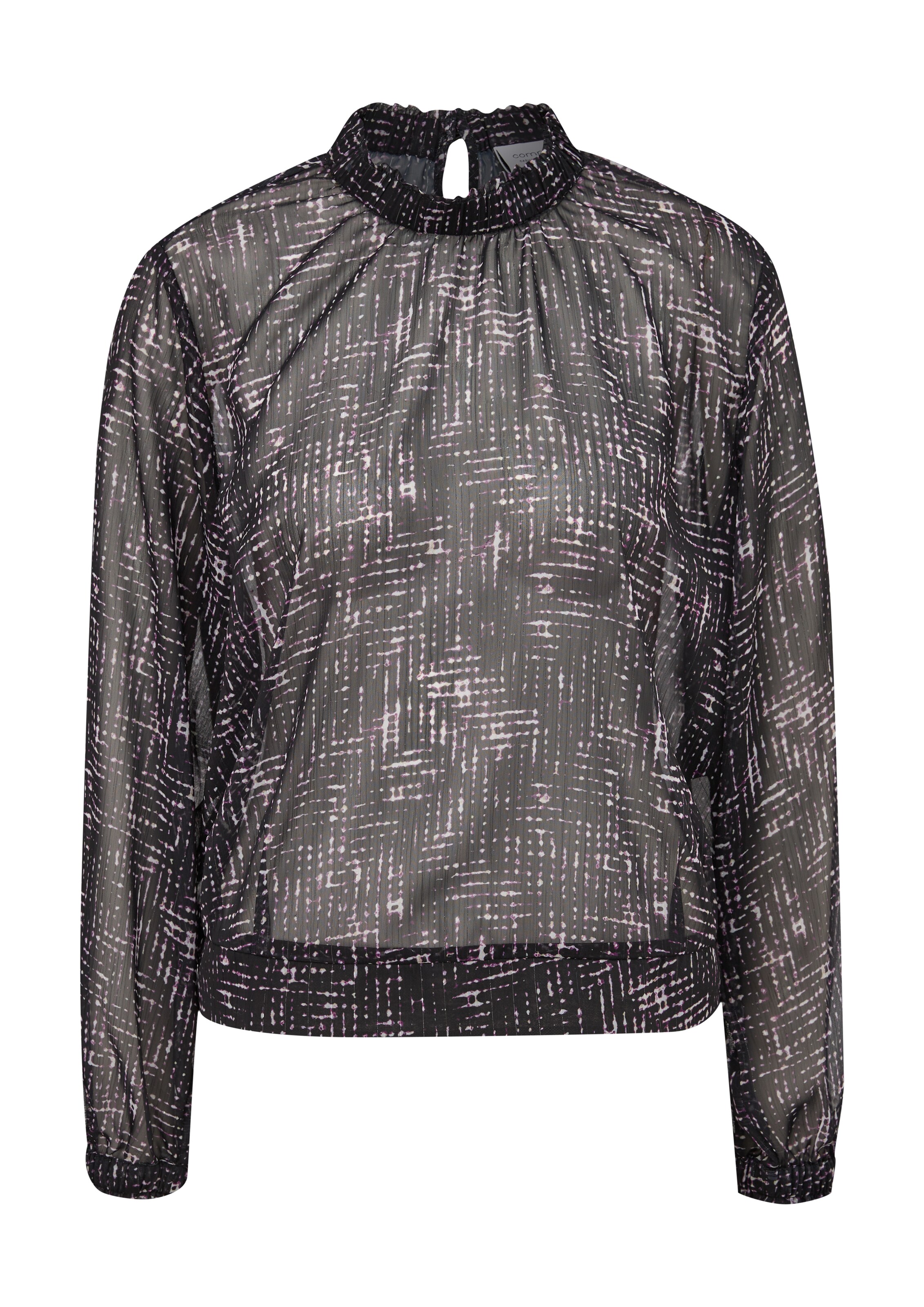 comma casual identity Blouse in Black: front