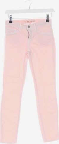 J Brand Pants in XS in Pink: front