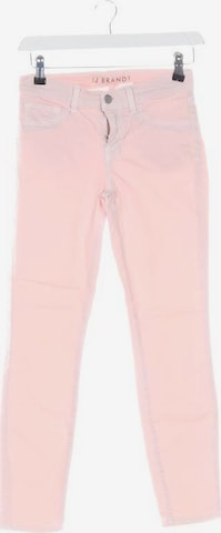 J Brand Pants in XS in Pink: front