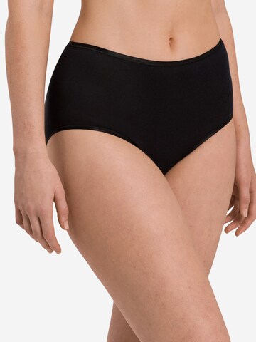 Hanro Panty 'Cotton Seamless' in Black
