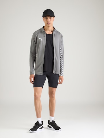 PUMA Αθλητικό μπουφάν 'TeamLIGA26' σε γκρι