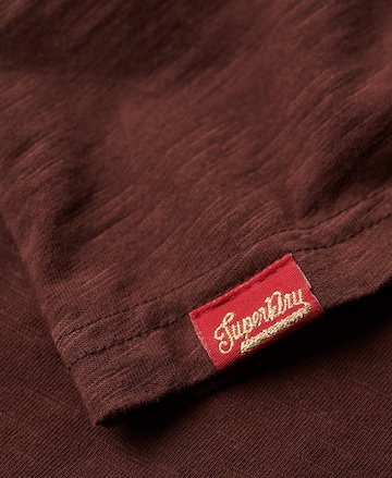 T-shirt 'Archive' Superdry en rouge