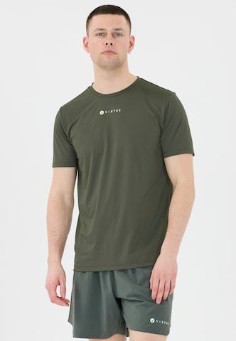Virtus Performance shirt 'Roger V2' in Green: front
