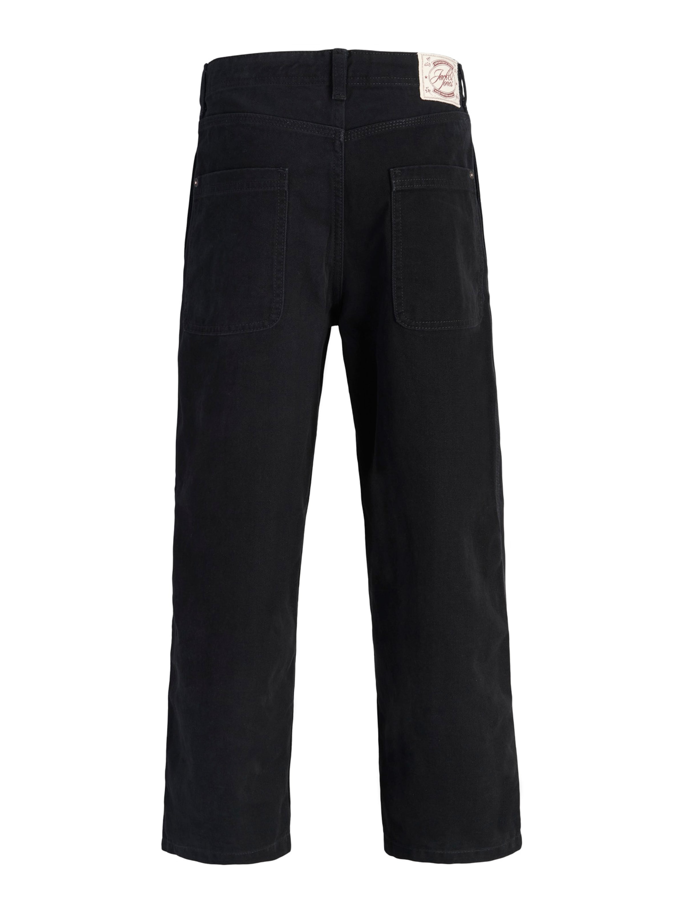 Jack & Jones Junior Baggy Pants 'JPSTALEX ANDREJ' in Black