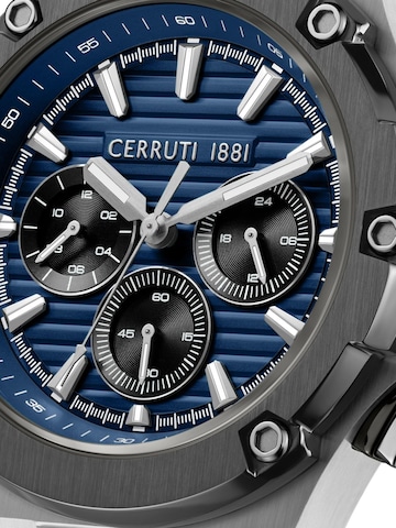 CERRUTI 1881 Analoog horloge 'Function watch Lucardo' in Blauw