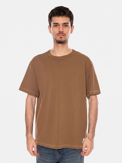 WRANGLER Shirt 'SS SOLID TEE KANGAROO BROWN' in S in Brown, Item view