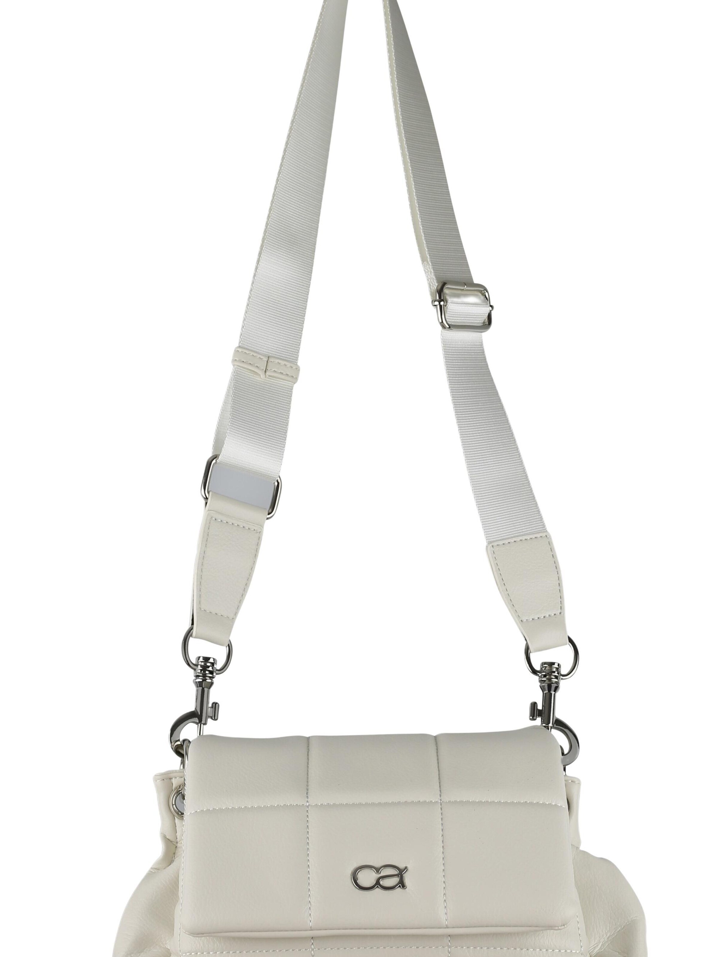 COLLEZIONE ALESSANDRO Crossbody Bag 'Oslo' in Beige