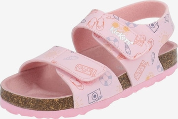 Kickers Sandals in Pink: front