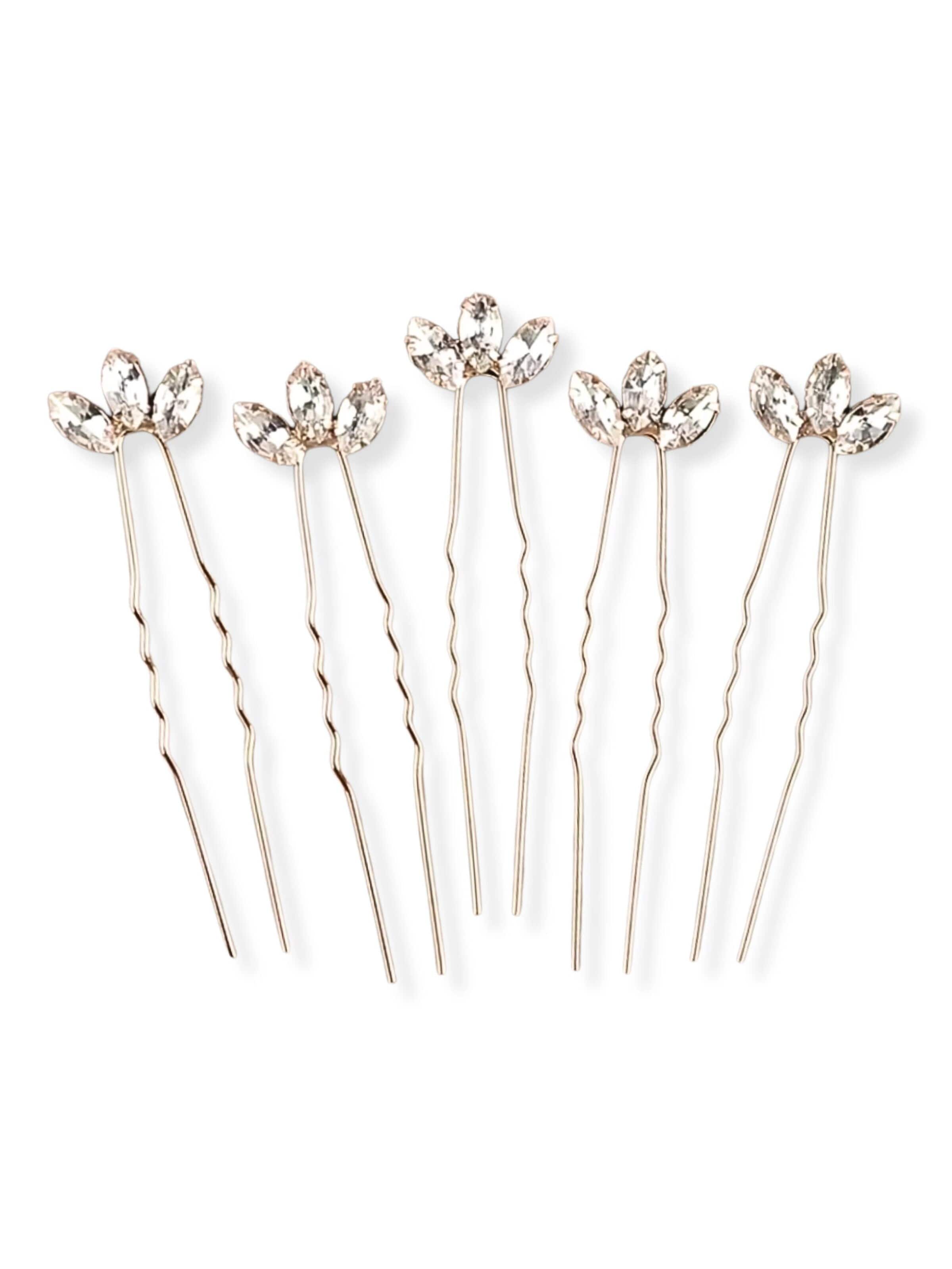 ANNIS WIESBADEN EST. 2021 Hair Jewelry in Gold: front