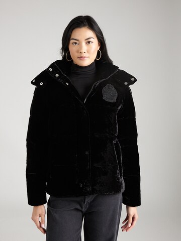 Polo Ralph Lauren Winter Jacket in Black: front