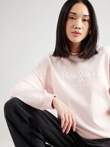 Pepe Jeans Sweatshirt 'NANE RO' in Pink