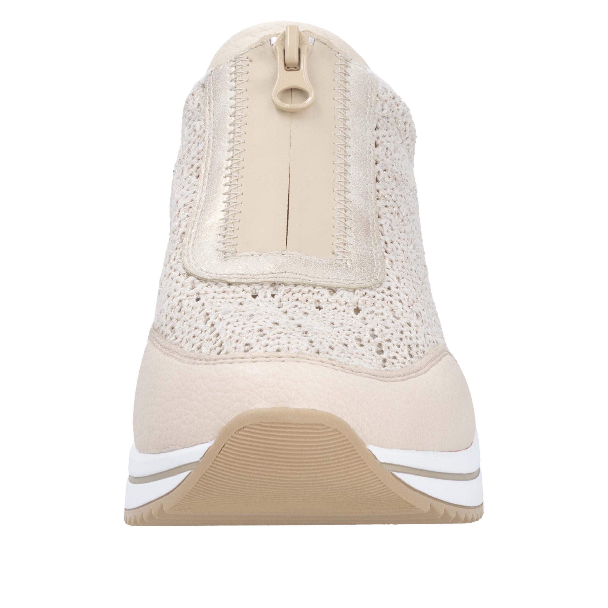 Baskets basses 'D0T15' REMONTE en beige