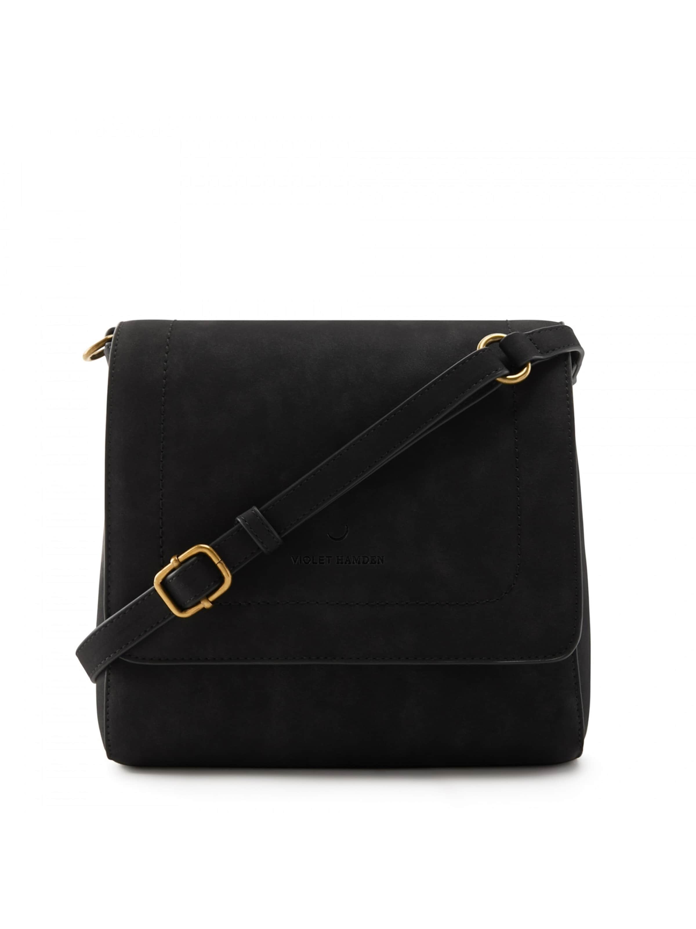 Violet Hamden Crossbody bag in Black: front