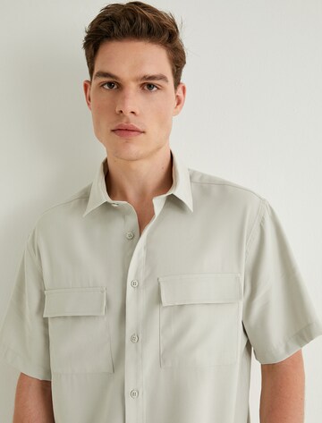 Koton Regular fit Overhemd in Grijs