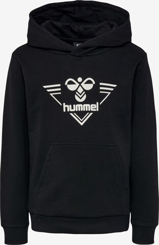 Hummel Sweatshirt 'Gail' in Zwart: voorkant
