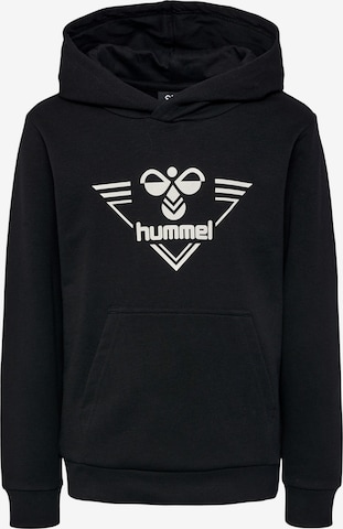 Hummel Sweatshirt 'Gail' in Zwart: voorkant