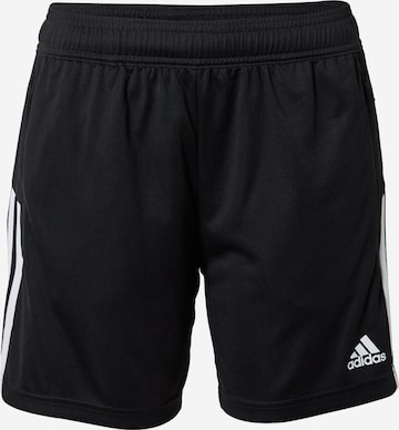 ADIDAS SPORTSWEARregular Sportske hlače 'Condivo 22' - crna boja: prednji dio