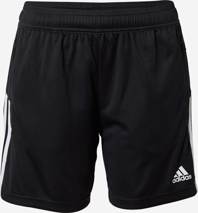 ADIDAS PERFORMANCE Pantalon de sport en noir / blanc, Vue avec produit