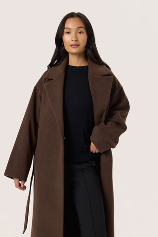 SOAKED IN LUXURY Between-season jacket 'SLRubie' in Brown