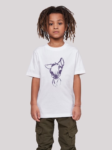 T-Shirt F4NT4STIC en blanc : devant