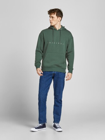 JACK & JONES Суичър 'Copenhagen' в зелено