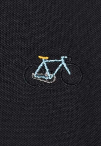 GREENBOMB Shirt 'Bike Vintage' in Black