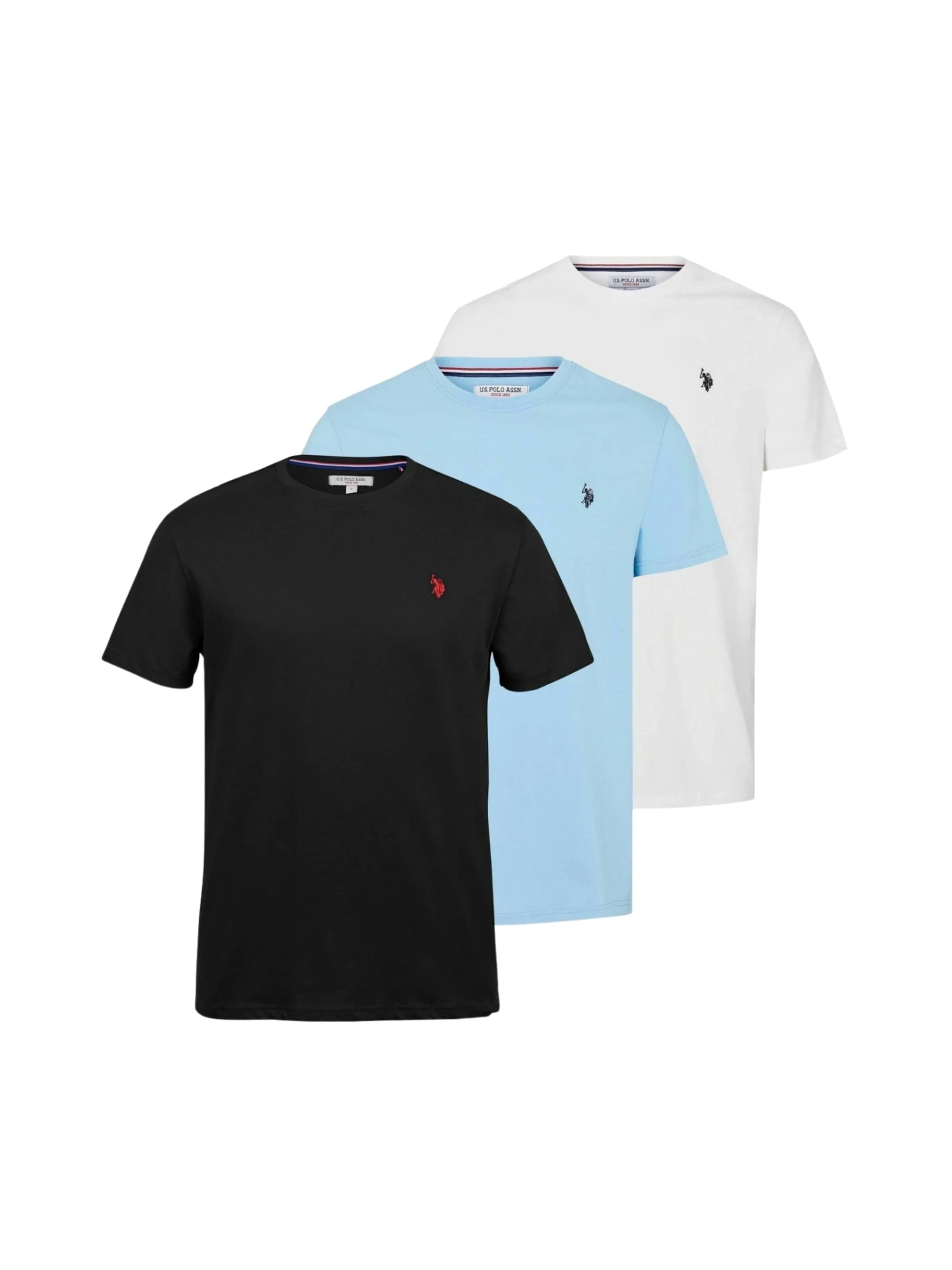 Chemise 'Arjun' U.S. POLO ASSN. en bleu : devant
