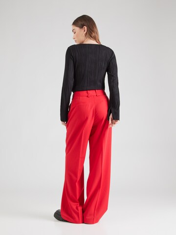 Fabienne Chapot Wide leg Pantalon 'Nelsan' in Rood
