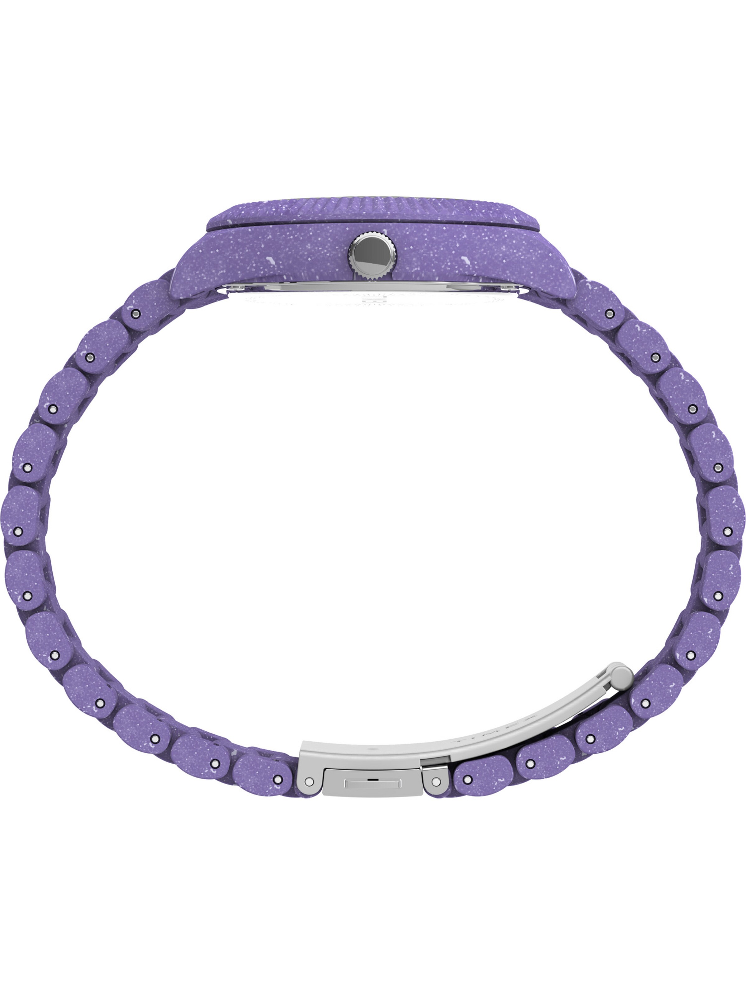 Montre à affichage analogique TIMEX en violet