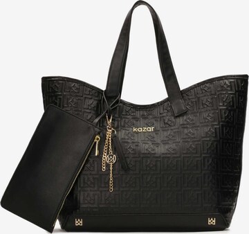 Kazar Shopper in Black: front