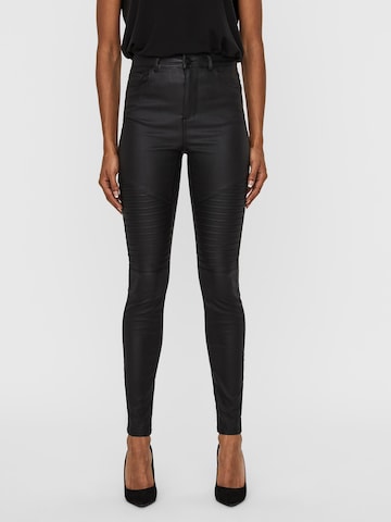 VERO MODA Skinny Bukse 'SOPHIA' i svart: forside