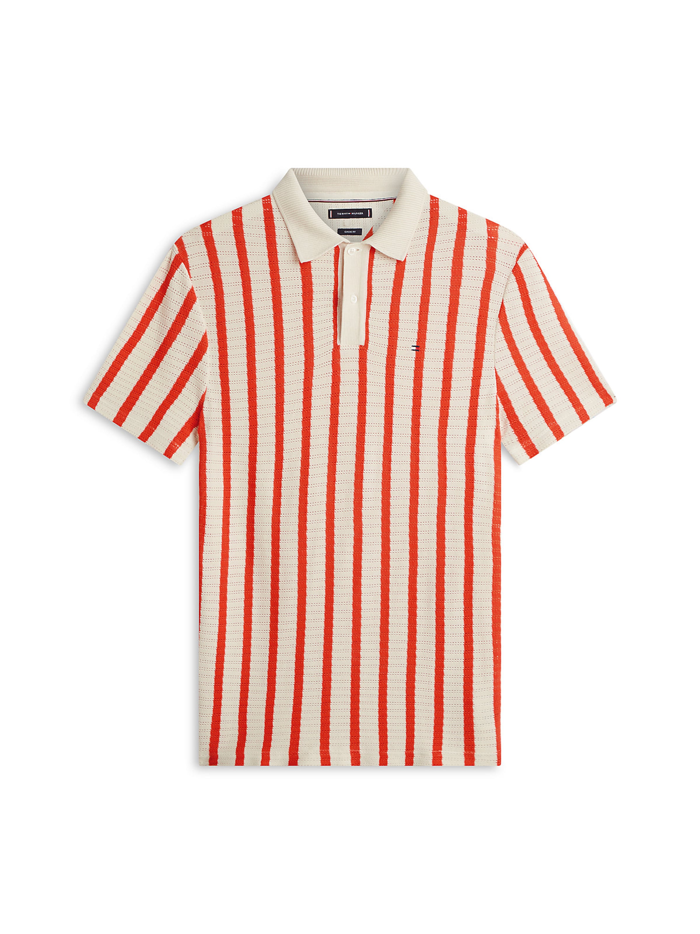 T-Shirt TOMMY HILFIGER en orange : devant