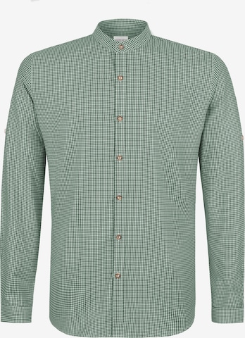 STOCKERPOINT Trachtenhemd 'Marius' in Grün: Vorderseite