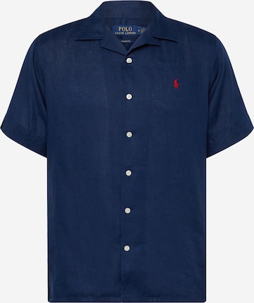 Coupe regular Chemise Polo Ralph Lauren en bleu : devant