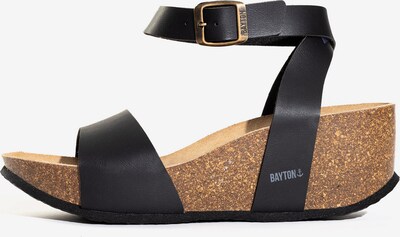 Bayton Sandale 'Sol' in schwarz, Produktansicht