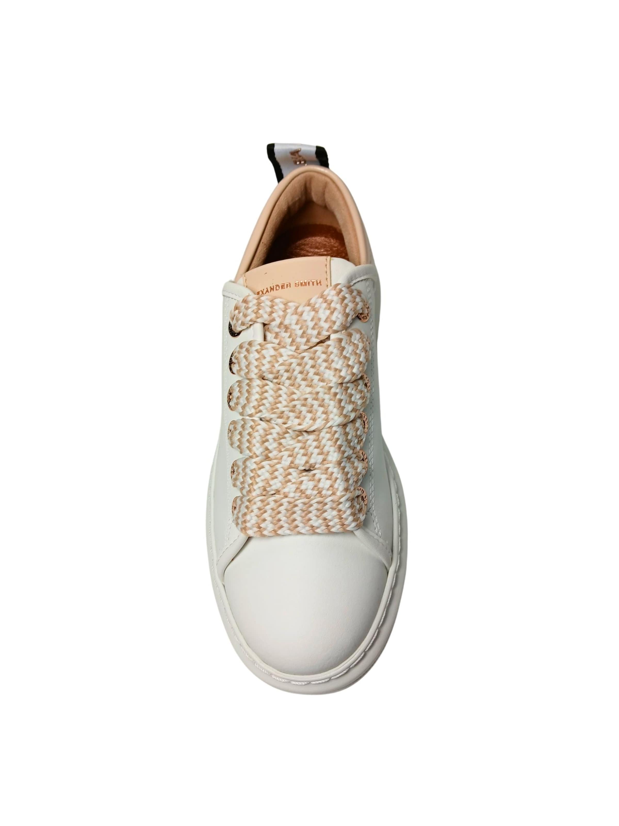 Alexander Smith Sneakers in White