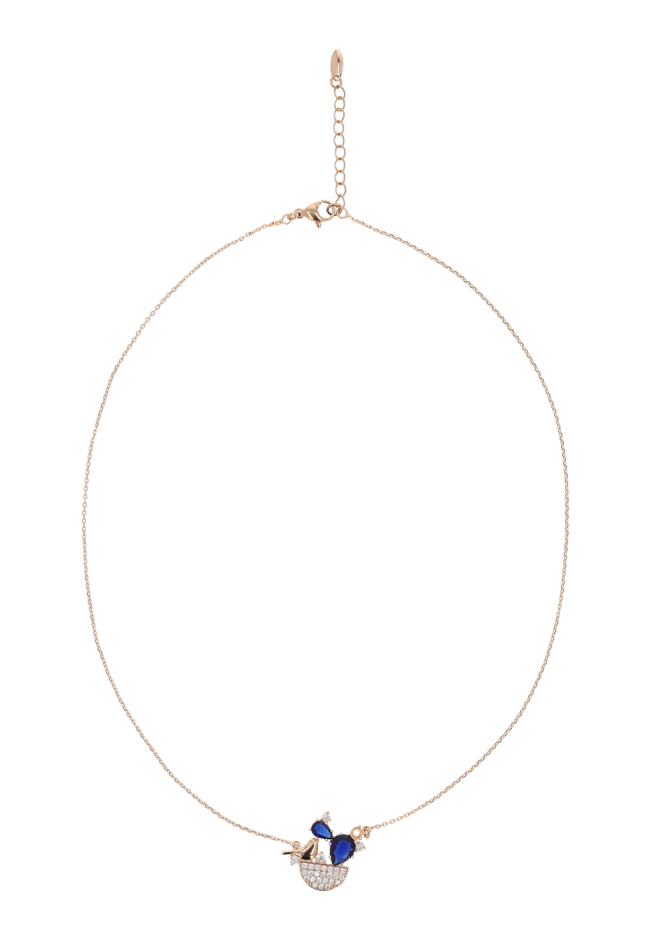 Gaya Ketting in Goud: voorkant