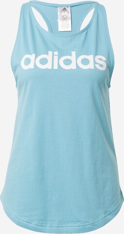 ADIDAS SPORTSWEAR - Top deportivo 'Essentials' en azul: frente