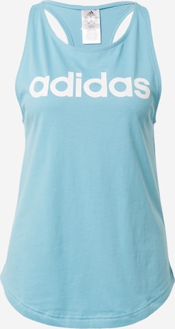 Sport top 'Essentials' de la ADIDAS SPORTSWEAR pe albastru: față
