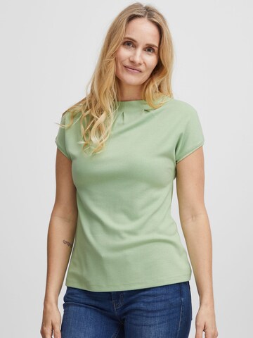 Fransa - Camiseta 'ZASKATER 2' en verde: frente