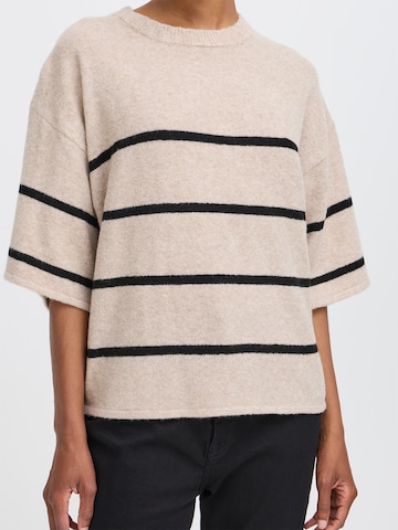 ICHI - Jersey 'IHDASILA' en beige
