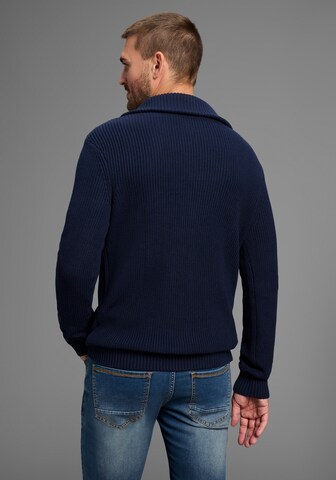Bruno Banani LM Pullover in Blau