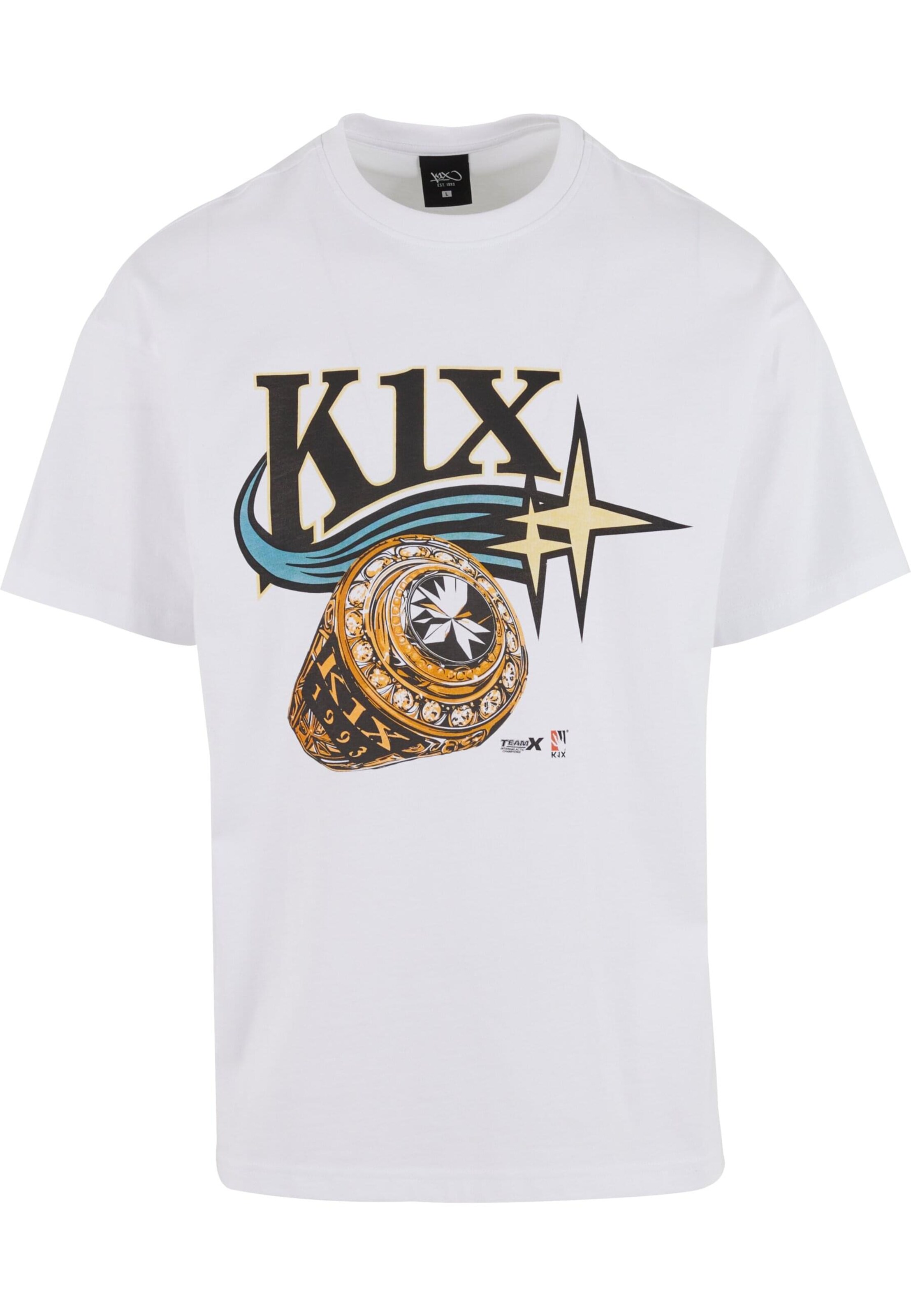 K1X Shirt 'Stars Ring' in White: front