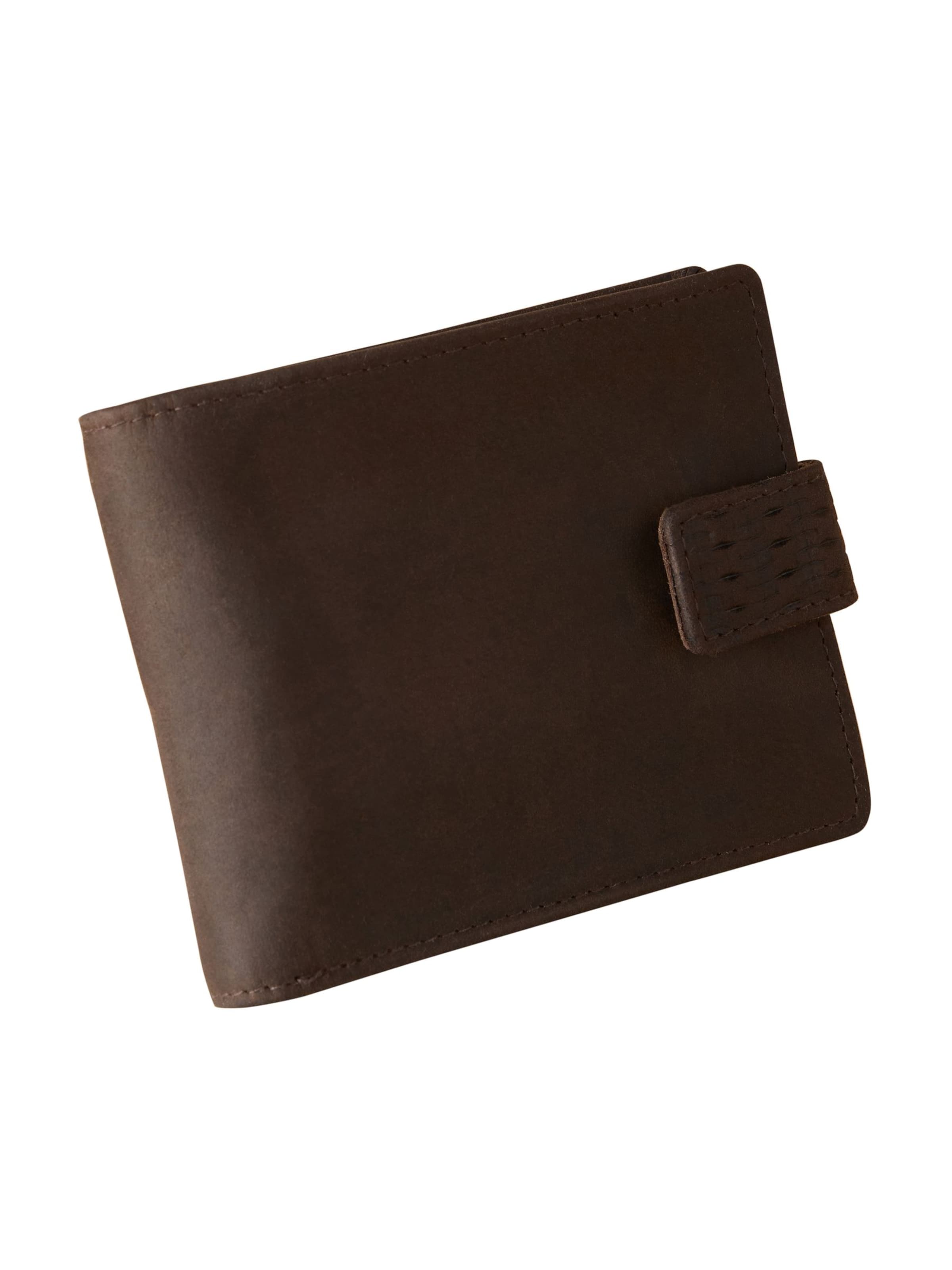 Next Plånbok i brun: framsida