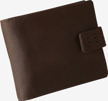 Next Plånbok i brun: framsida